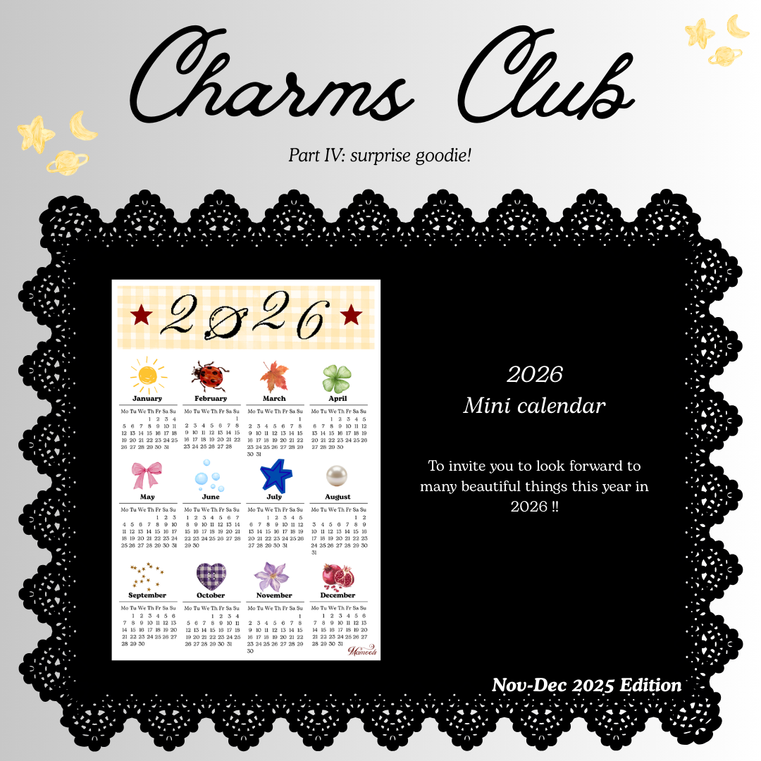 Charms Club Subscription🌟 snail mail for crafty hands