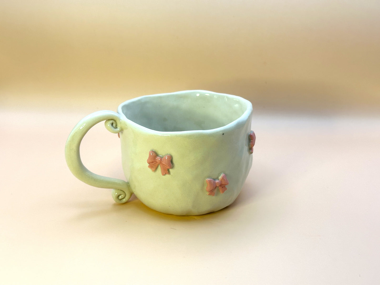Peekaboo Froggy Bow Mug 2