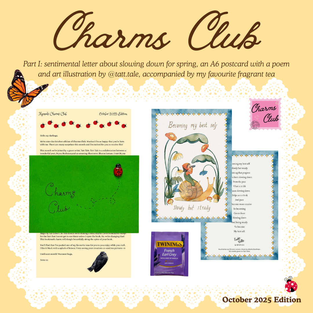 Charms Club Subscription🌟 snail mail for crafty hands