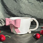 Pink Bow Peekaboo Mug