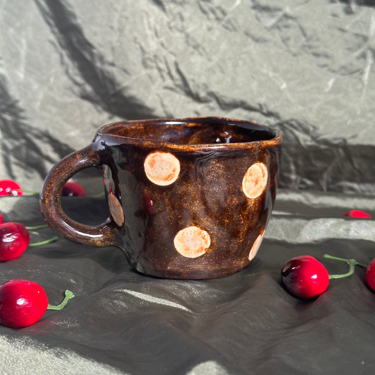 Polkadot Peekaboo Mug