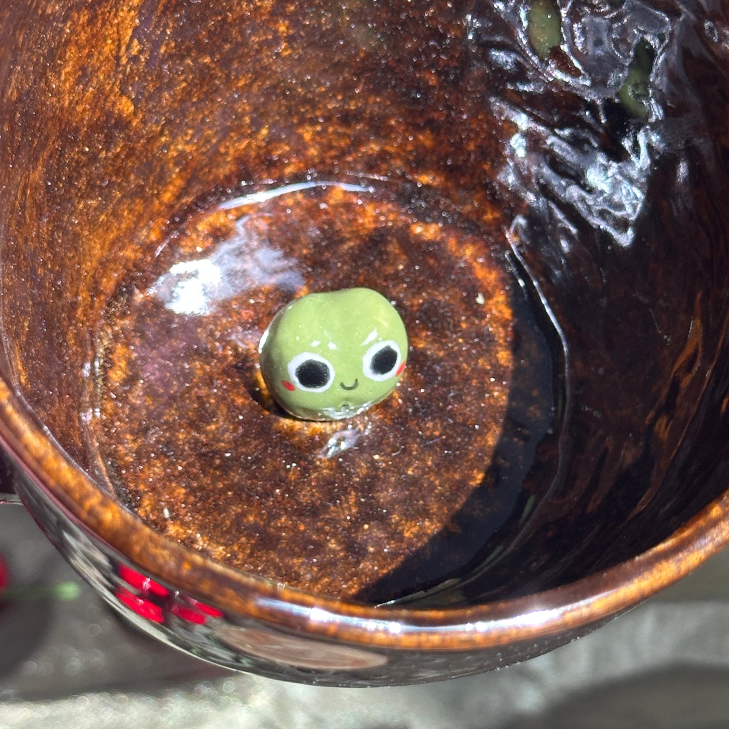 Polkadot Peekaboo Mug